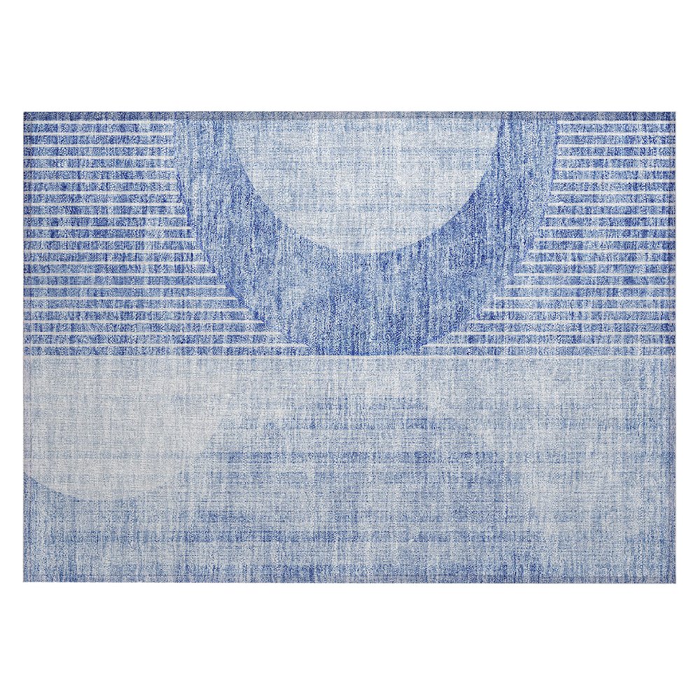 Chantille ACN676 Blue 1'8" x 2'6" Rug. Picture 1
