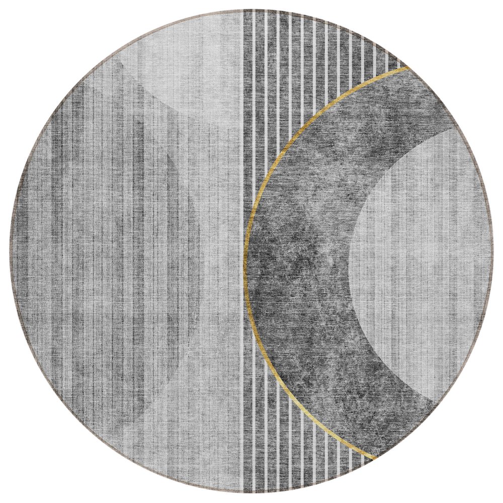 Chantille ACN676 Gray 8' x 8' Rug. Picture 1
