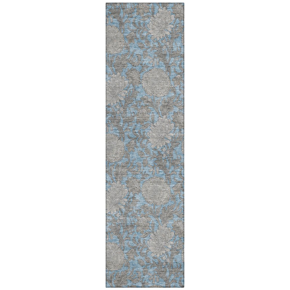Chantille ACN677 Blue 2'3" x 7'6" Rug. Picture 1
