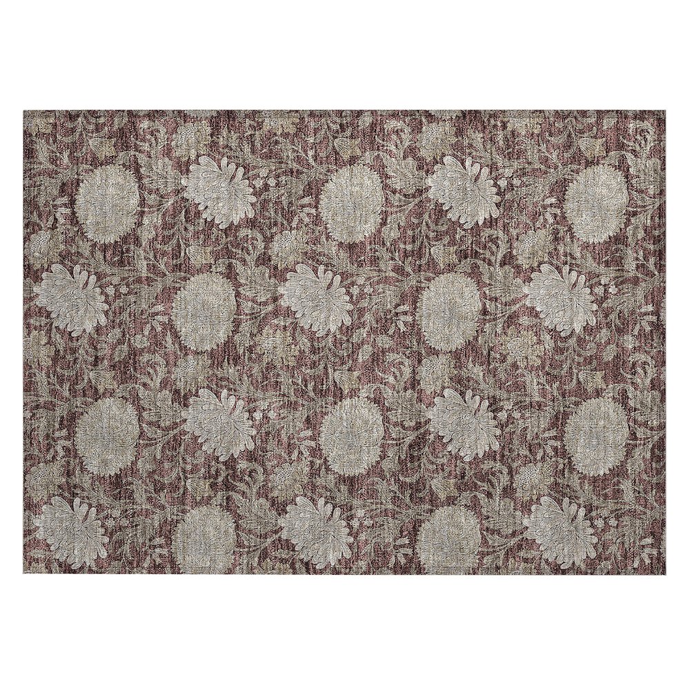 Chantille ACN677 Red 1'8" x 2'6" Rug. Picture 1