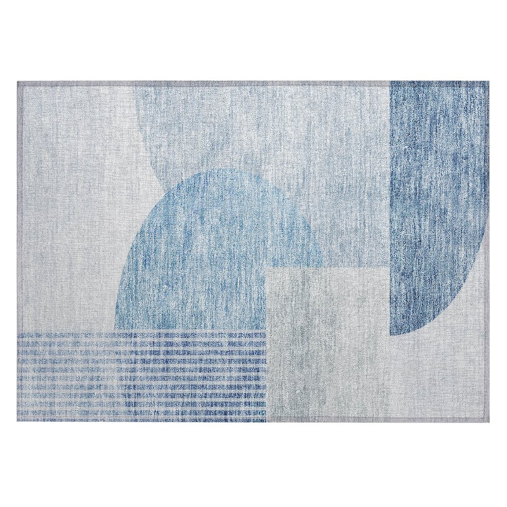 Chantille ACN678 Blue 1'8" x 2'6" Rug. Picture 1