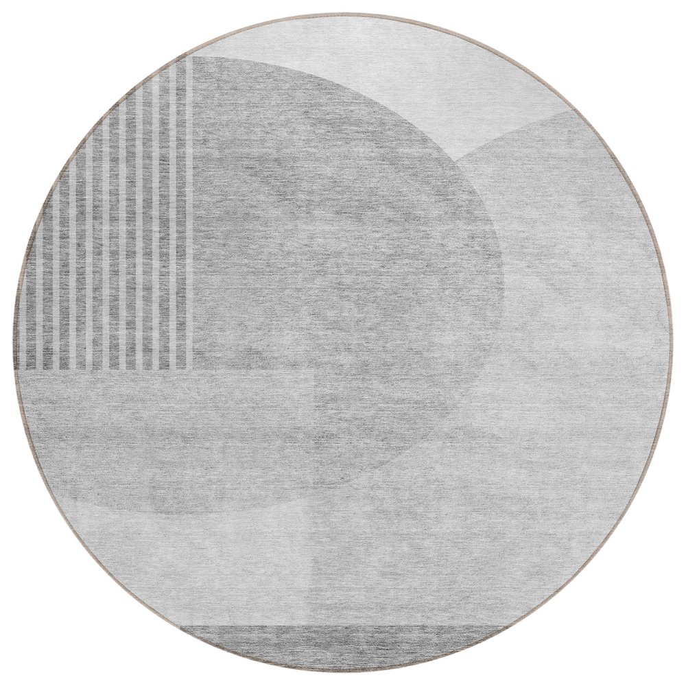 Chantille ACN678 Gray 8' x 8' Rug. Picture 1