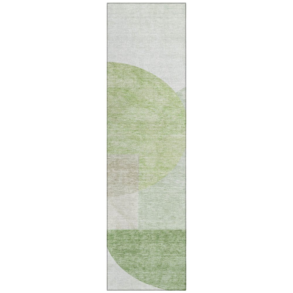 Chantille ACN678 Green 2'3" x 7'6" Rug. Picture 1