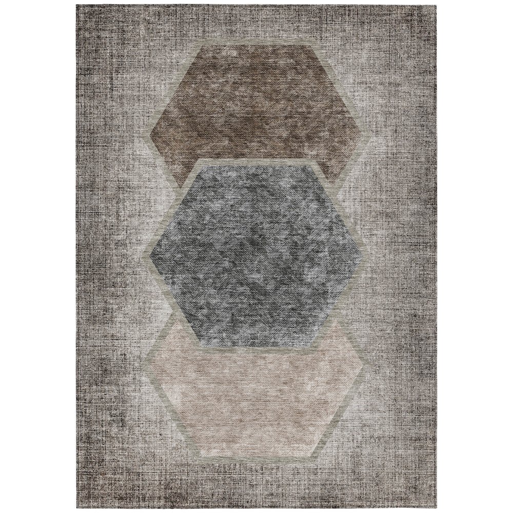 Chantille ACN679 Brown 2'6" x 3'10" Rug. Picture 1