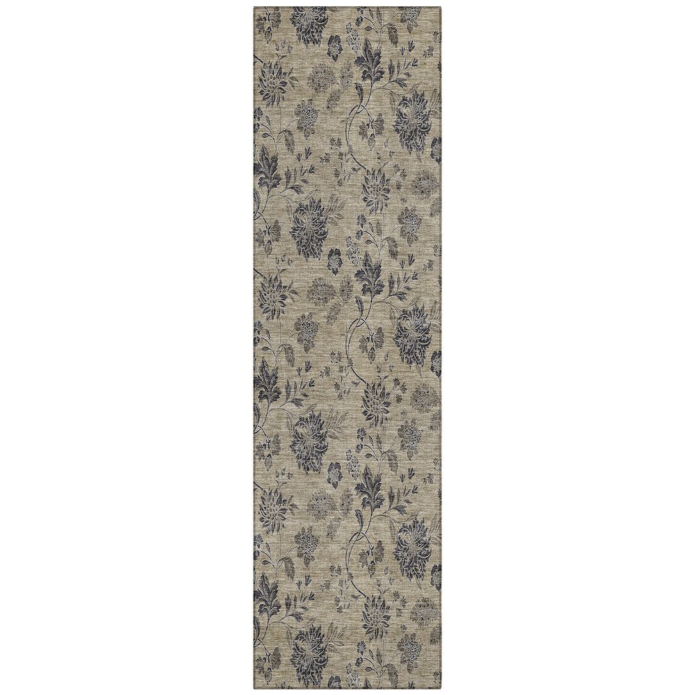 Chantille ACN680 Brown 2'3" x 7'6" Rug. Picture 1
