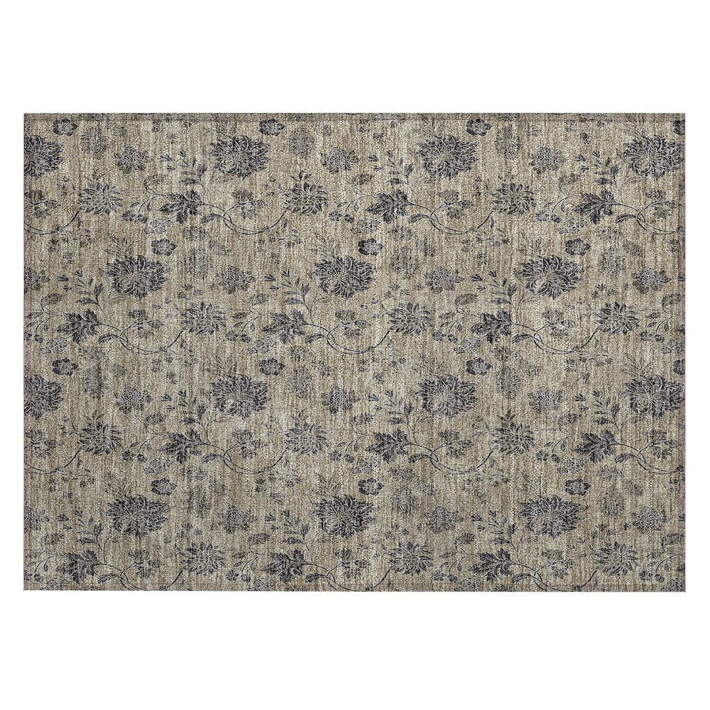 Chantille ACN680 Brown 1'8" x 2'6" Rug. Picture 1