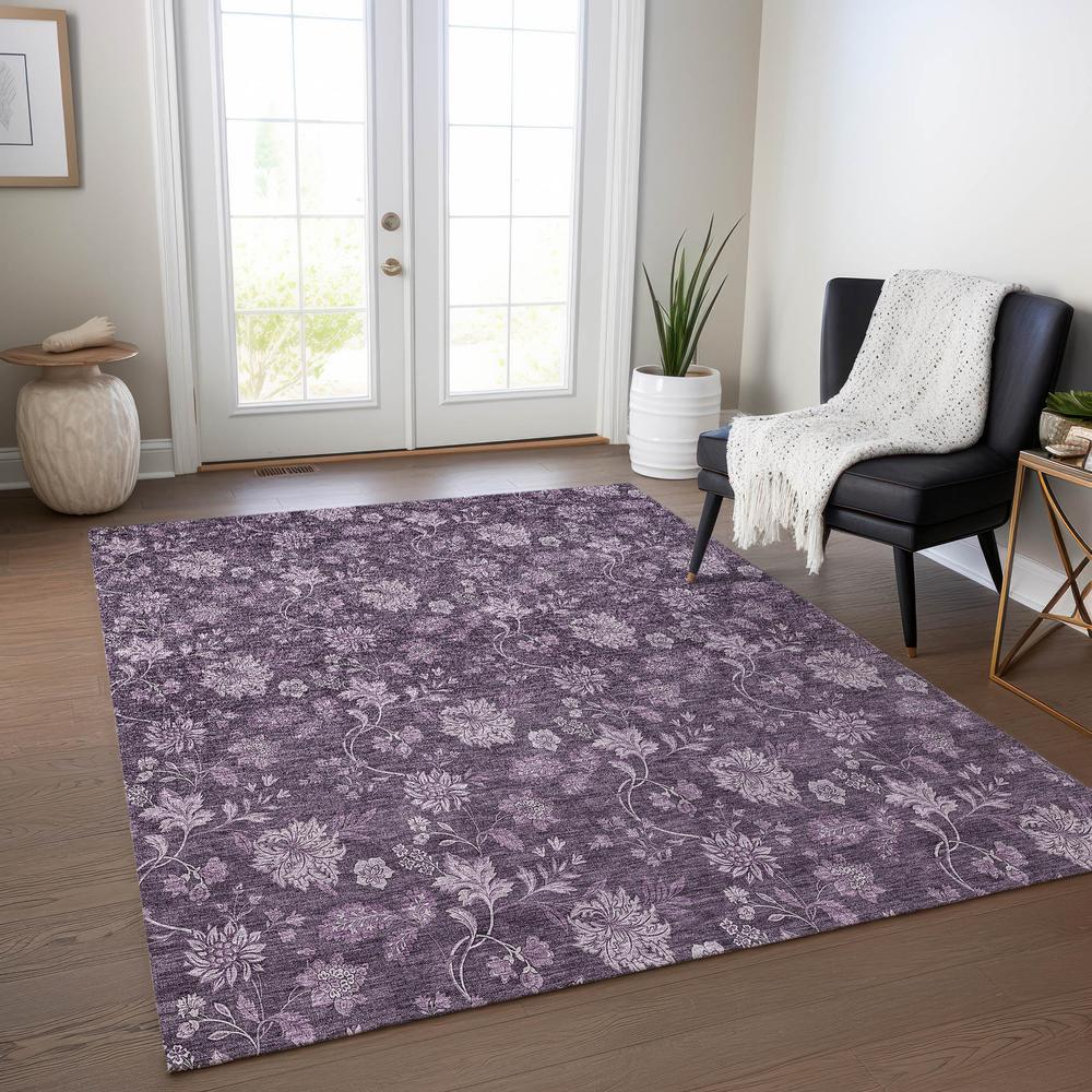 Chantille ACN680 Purple 2'6" x 3'10" Rug. Picture 6