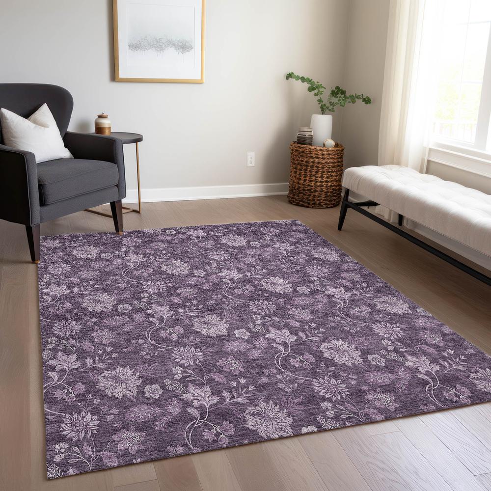 Chantille ACN680 Purple 2'6" x 3'10" Rug. Picture 7