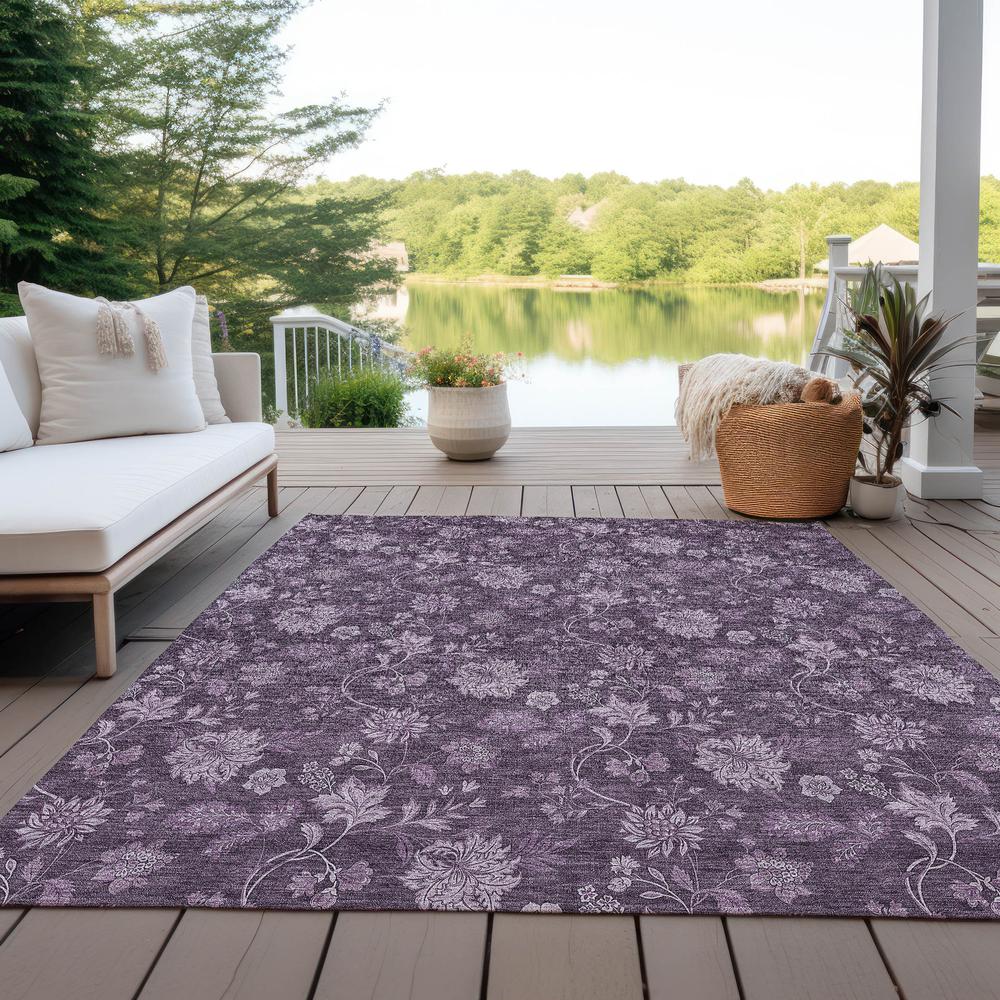 Chantille ACN680 Purple 2'6" x 3'10" Rug. Picture 9