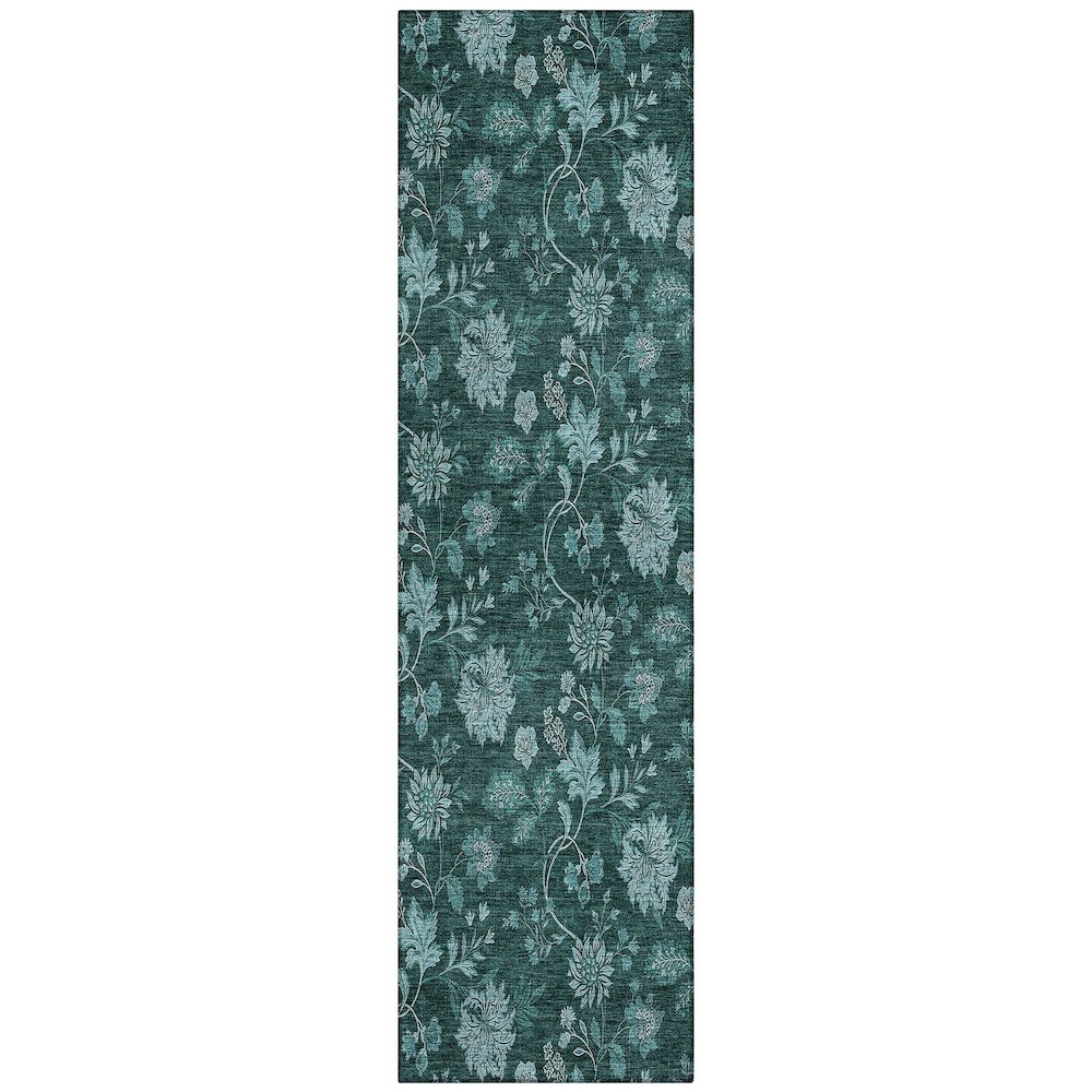 Chantille ACN680 Teal 2'3" x 7'6" Rug. Picture 1