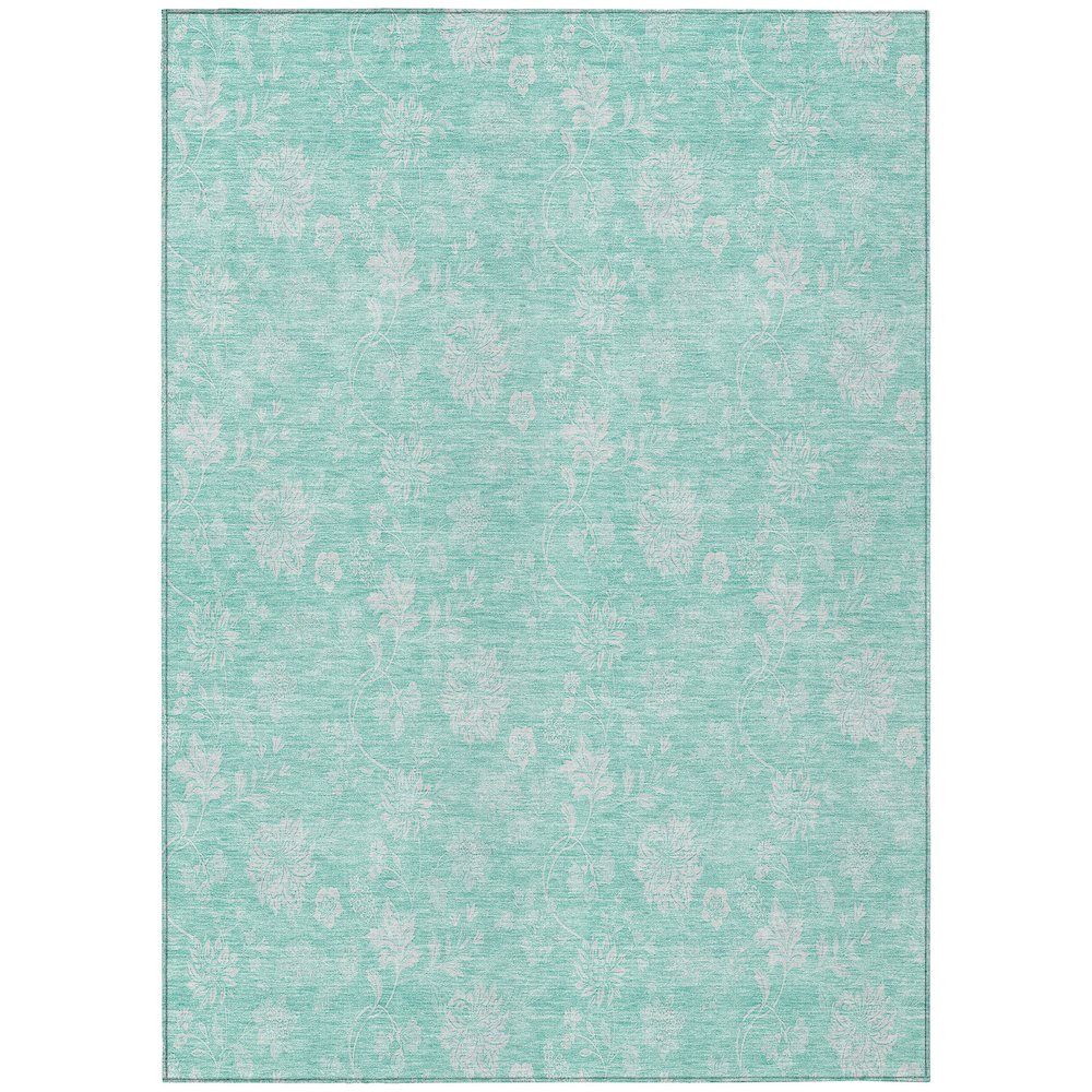 Chantille ACN681 Teal 2'6" x 3'10" Rug. Picture 1