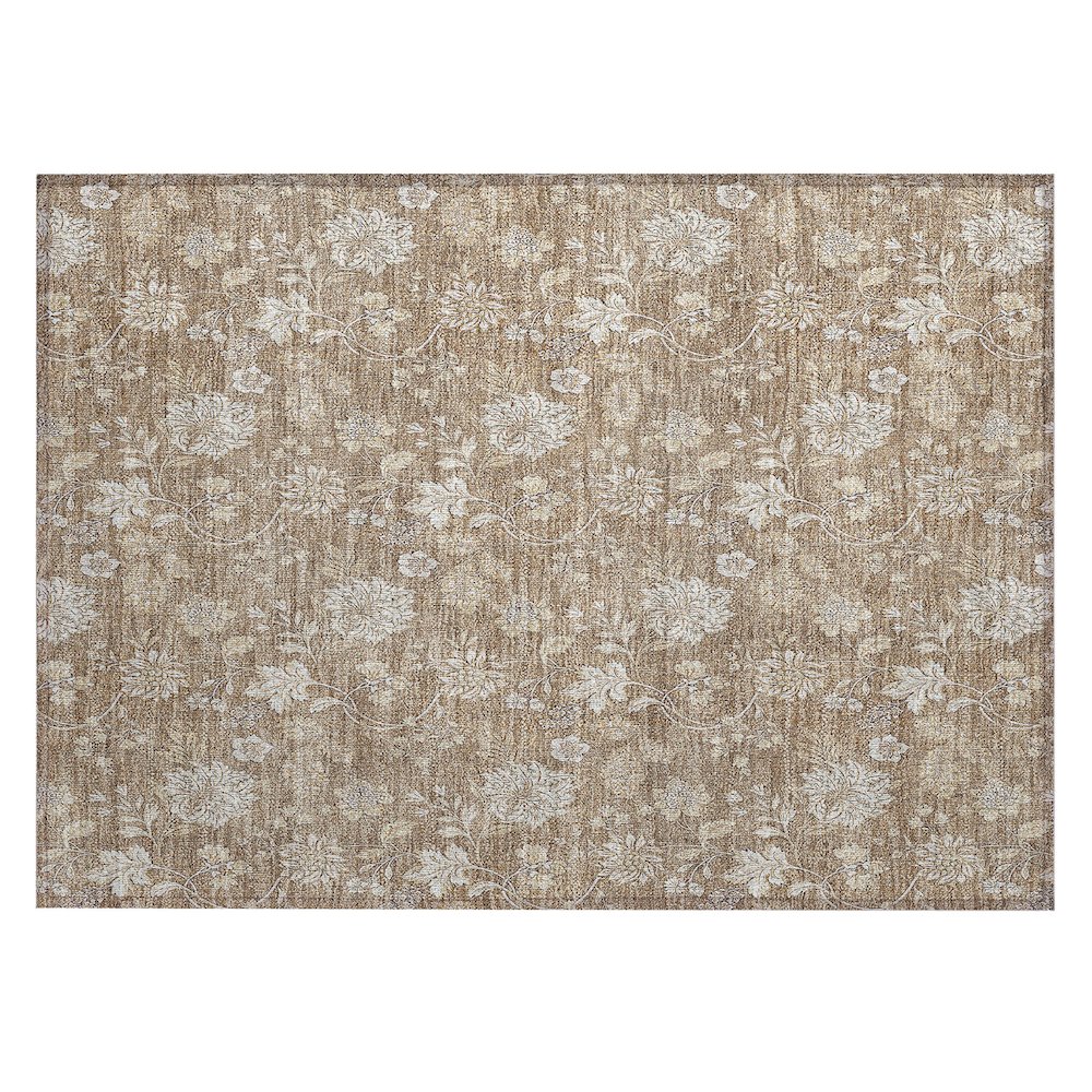 Chantille ACN681 Orange 1'8" x 2'6" Rug. Picture 1