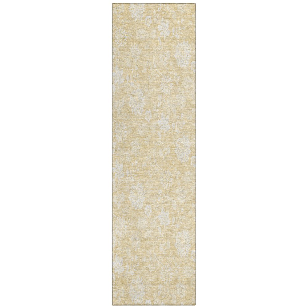 Chantille ACN681 Gold 2'3" x 7'6" Rug. Picture 1