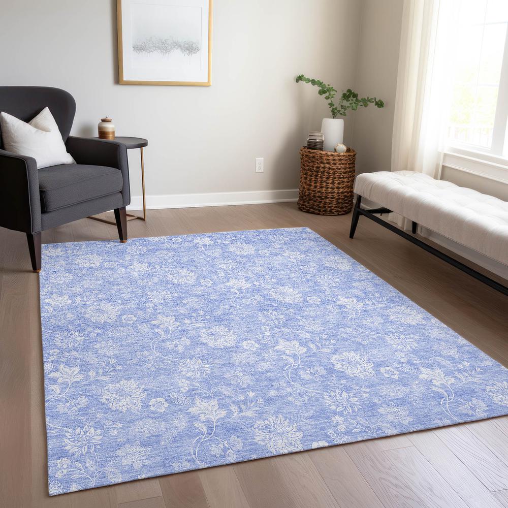 Chantille ACN681 Blue 2'6" x 3'10" Rug. Picture 7