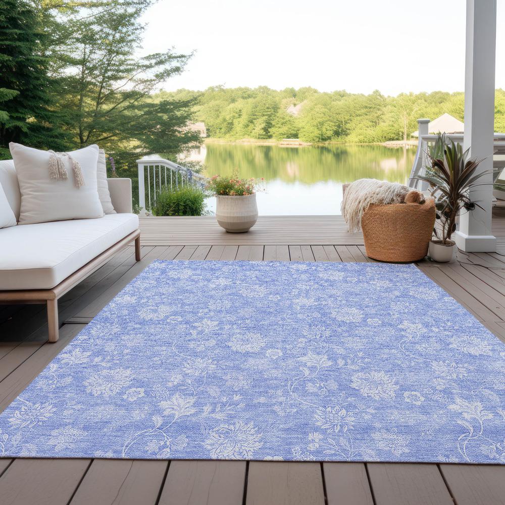 Chantille ACN681 Blue 2'6" x 3'10" Rug. Picture 9