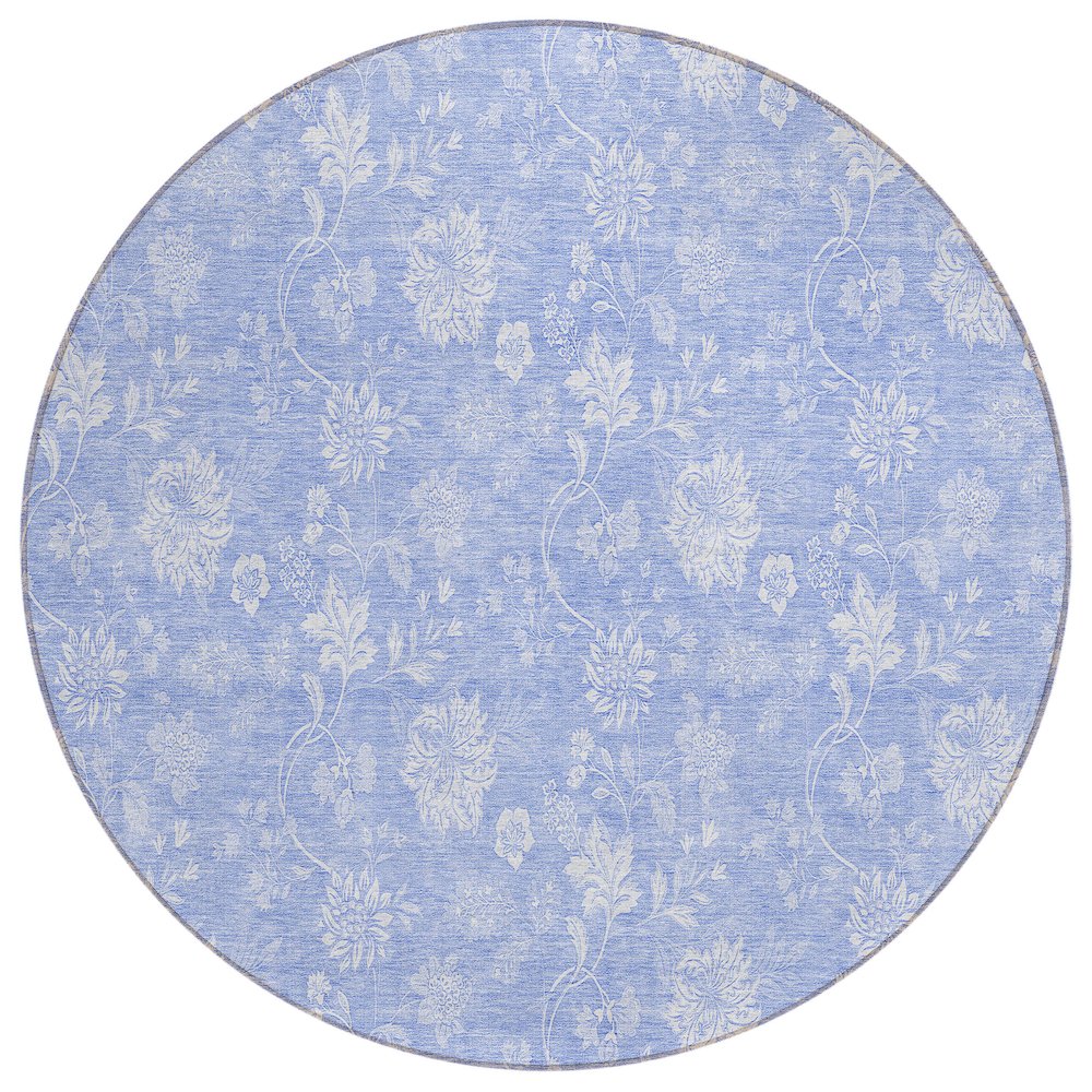 Chantille ACN681 Blue 8' x 8' Rug. Picture 1
