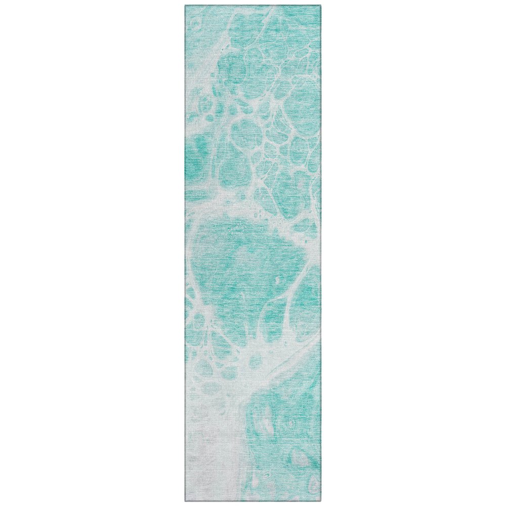 Chantille ACN682 Teal 2'3" x 7'6" Rug. Picture 1