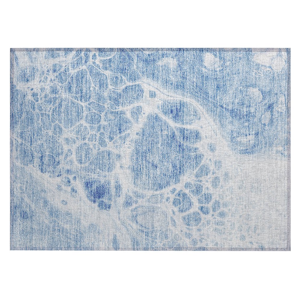 Chantille ACN682 Blue 1'8" x 2'6" Rug. Picture 1