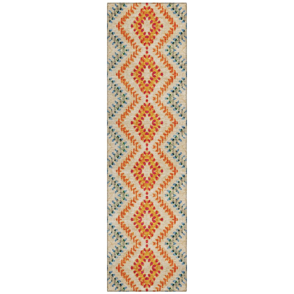 Chantille ACN683 Brown 2'3" x 7'6" Rug. Picture 1