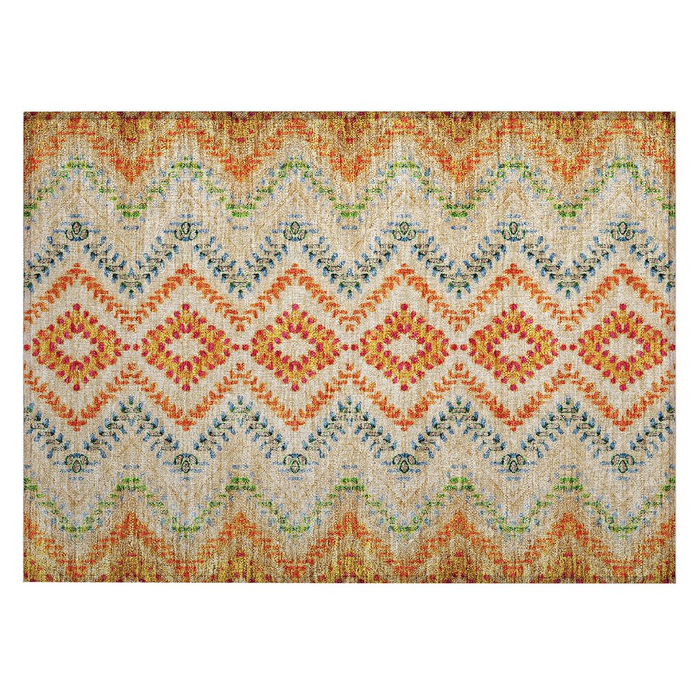 Chantille ACN683 Brown 1'8" x 2'6" Rug. Picture 1