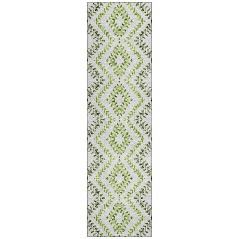 Chantille ACN684 Green 2'3" x 7'6" Rug. Picture 1
