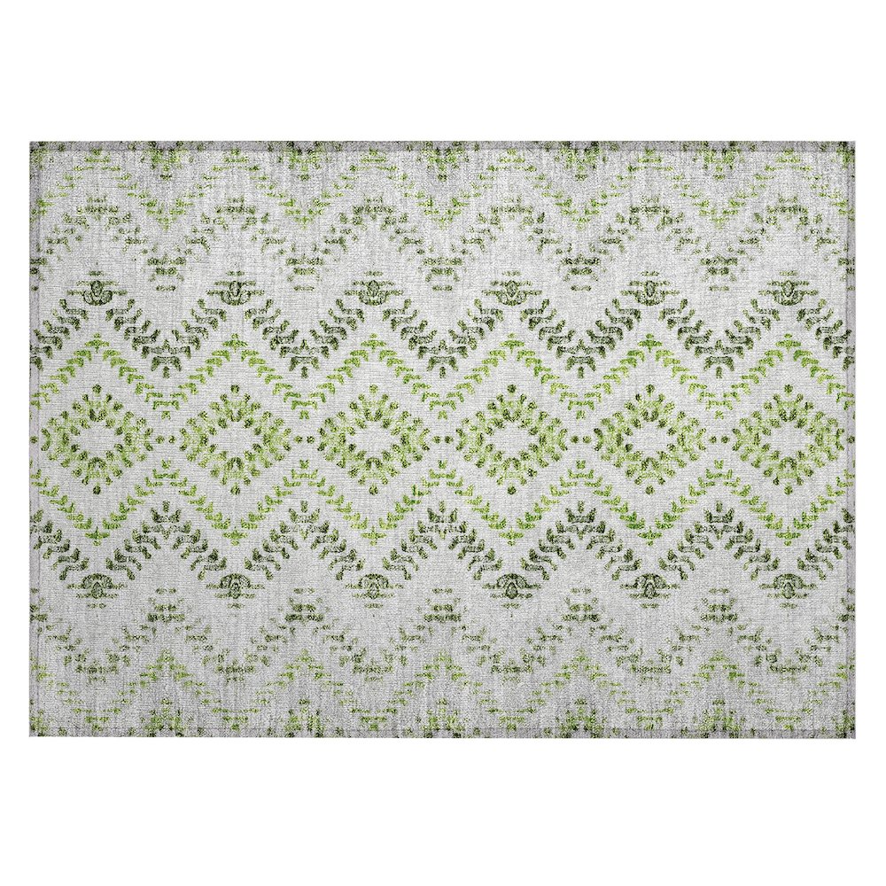 Chantille ACN684 Green 1'8" x 2'6" Rug. Picture 1