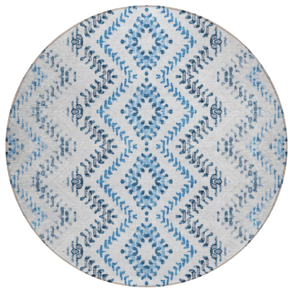 Chantille ACN684 Blue 8' x 8' Rug. Picture 1