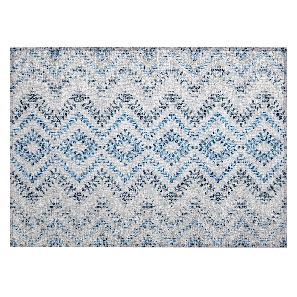 Chantille ACN684 Blue 1'8" x 2'6" Rug. Picture 1
