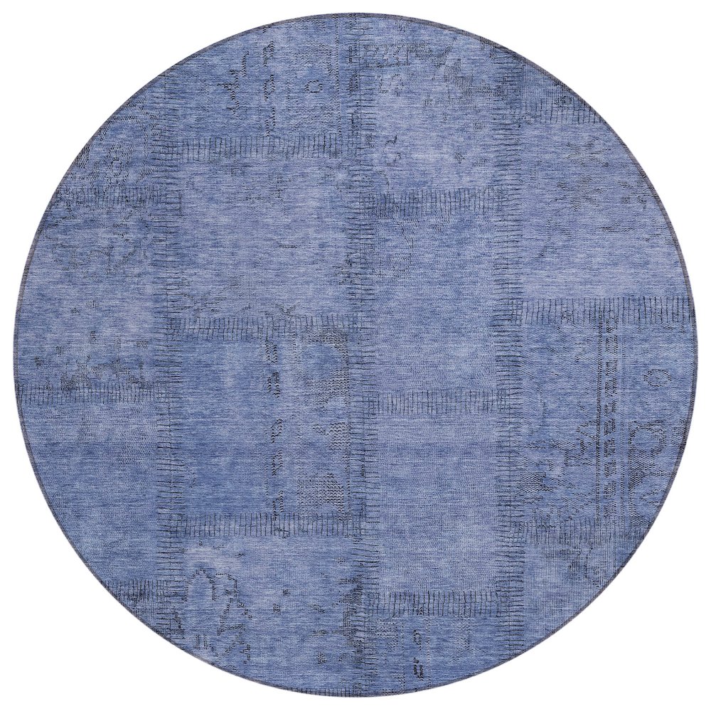 Chantille ACN685 Blue 8' x 8' Rug. Picture 1