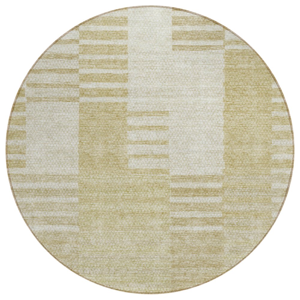 Chantille ACN686 Brown 8' x 8' Rug. Picture 1