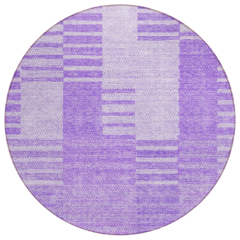 Chantille ACN686 Purple 8' x 8' Rug. Picture 1