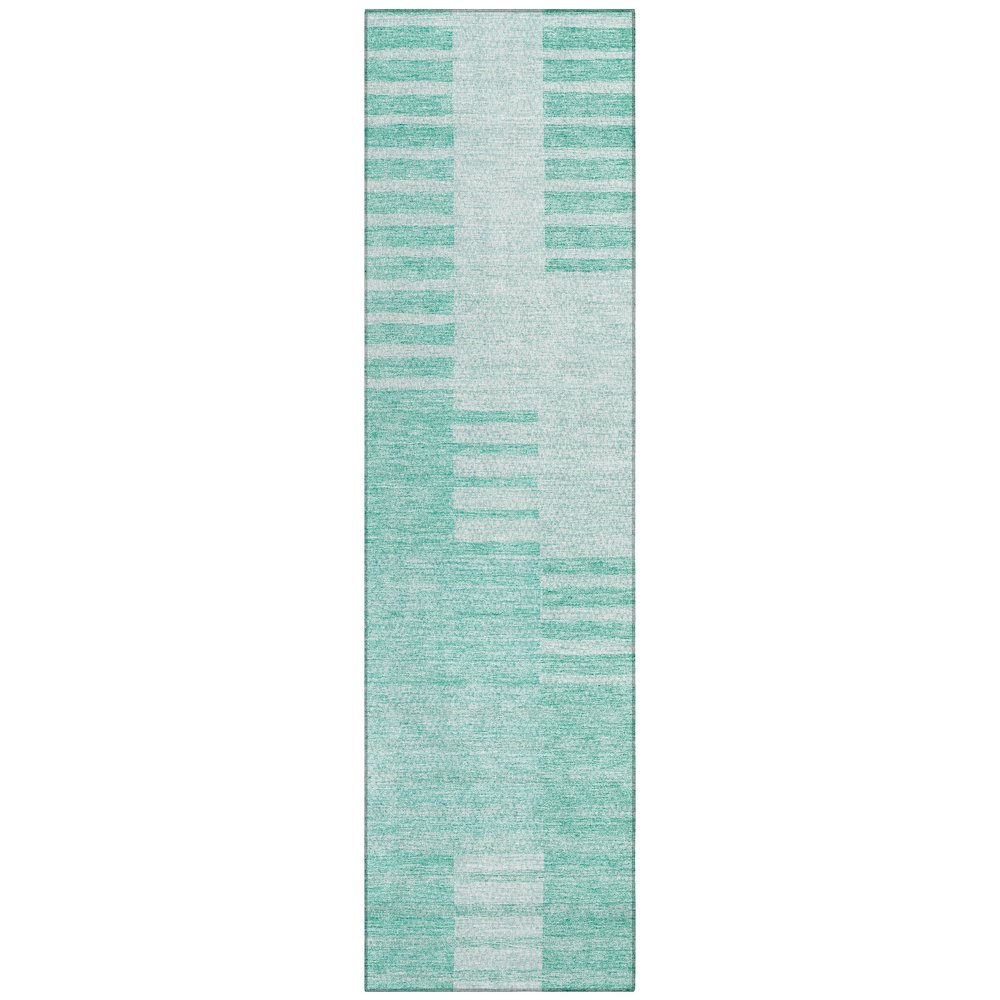 Chantille ACN686 Teal 2'3" x 7'6" Rug. Picture 1