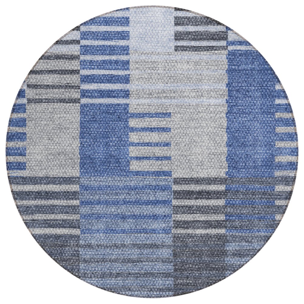 Chantille ACN687 Blue 8' x 8' Rug. Picture 1