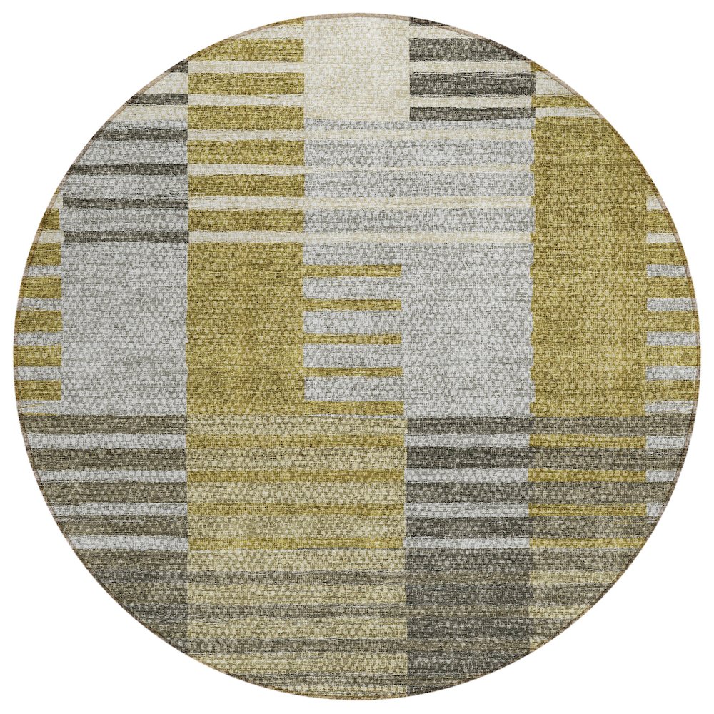 Chantille ACN687 Brown 8' x 8' Rug. Picture 1