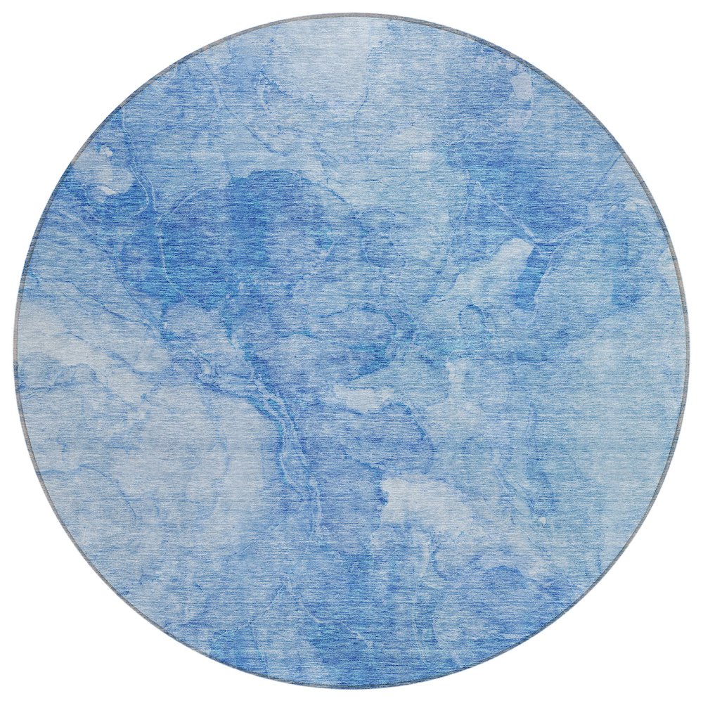Chantille ACN688 Blue 8' x 8' Rug. Picture 1