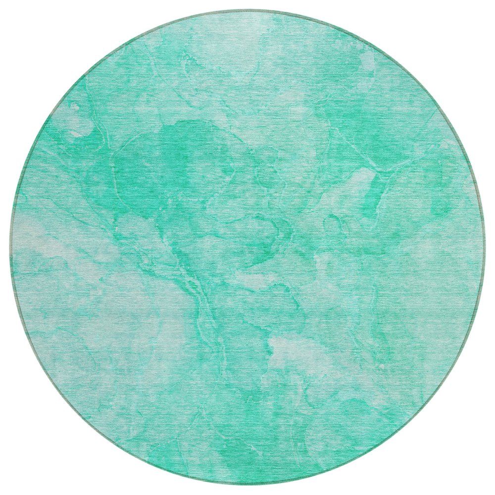 Chantille ACN688 Teal 8' x 8' Rug. Picture 1