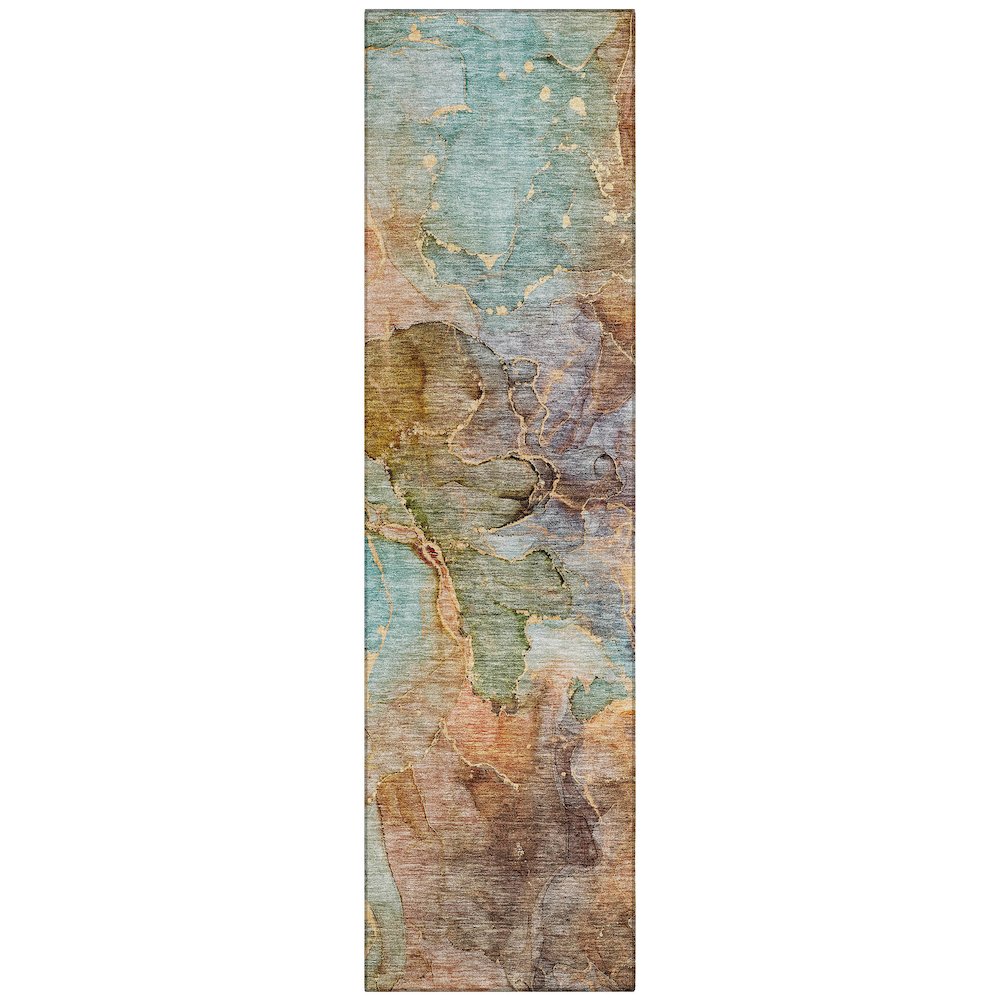 Chantille ACN689 Orange 2'3" x 7'6" Rug. Picture 1