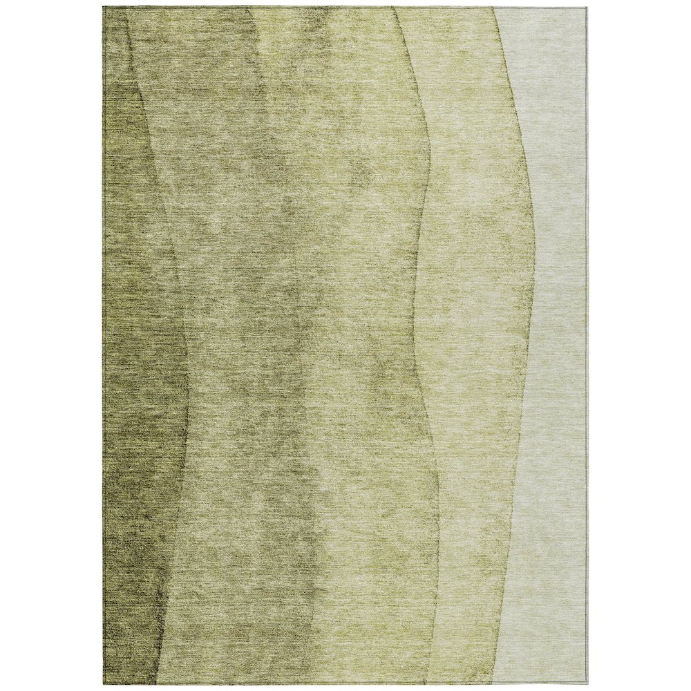 Chantille ACN690 Green 2'6" x 3'10" Rug. Picture 1