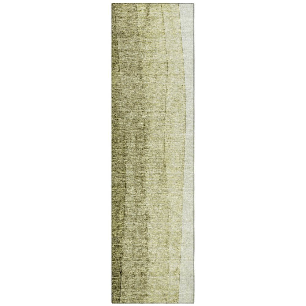 Chantille ACN690 Green 2'3" x 7'6" Rug. Picture 1