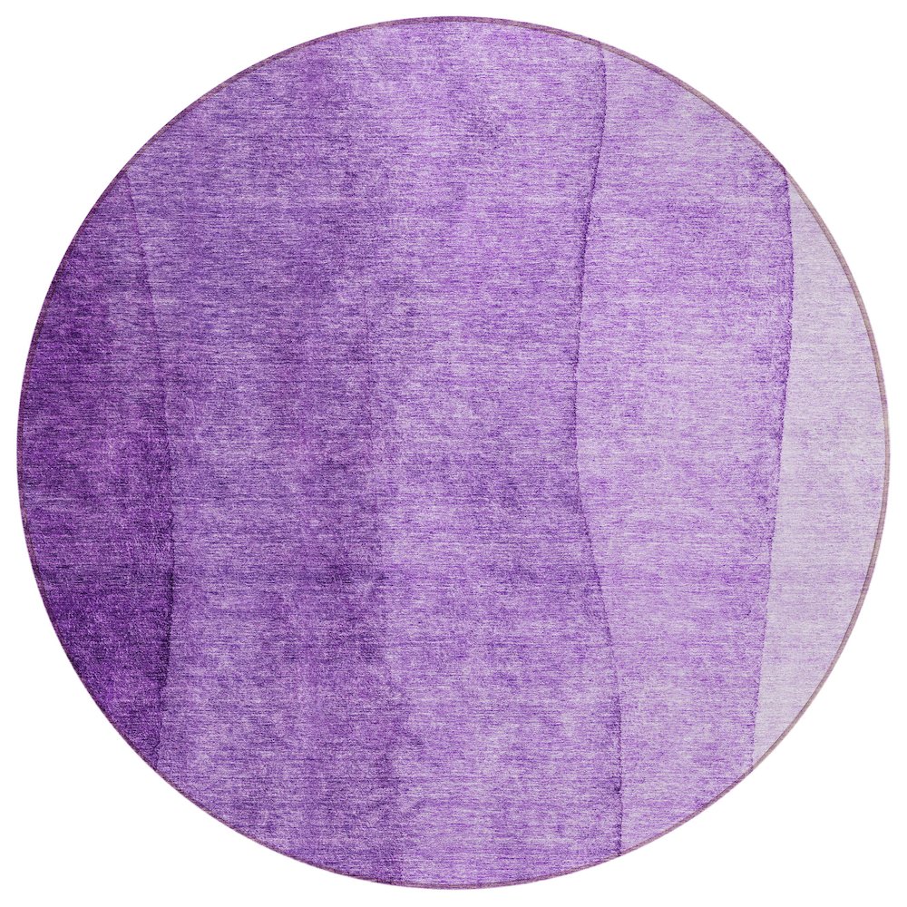 Chantille ACN690 Purple 8' x 8' Rug. Picture 1