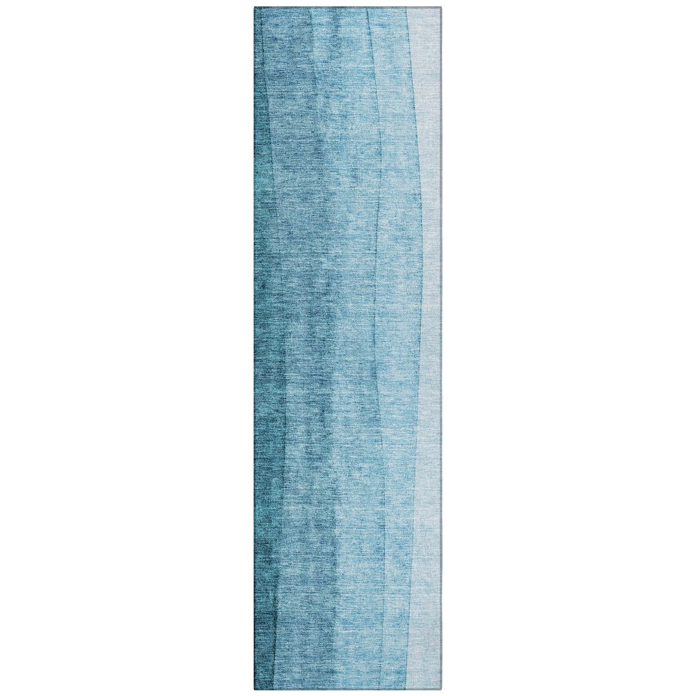 Chantille ACN690 Teal 2'3" x 7'6" Rug. Picture 1