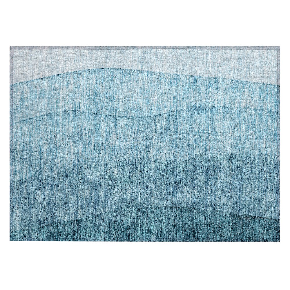 Chantille ACN690 Teal 1'8" x 2'6" Rug. Picture 1