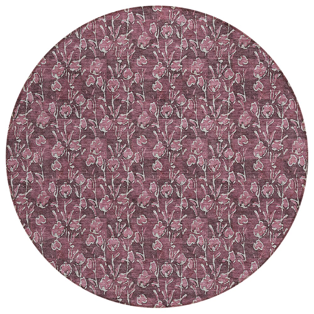 Chantille ACN692 Red 8' x 8' Rug. Picture 1
