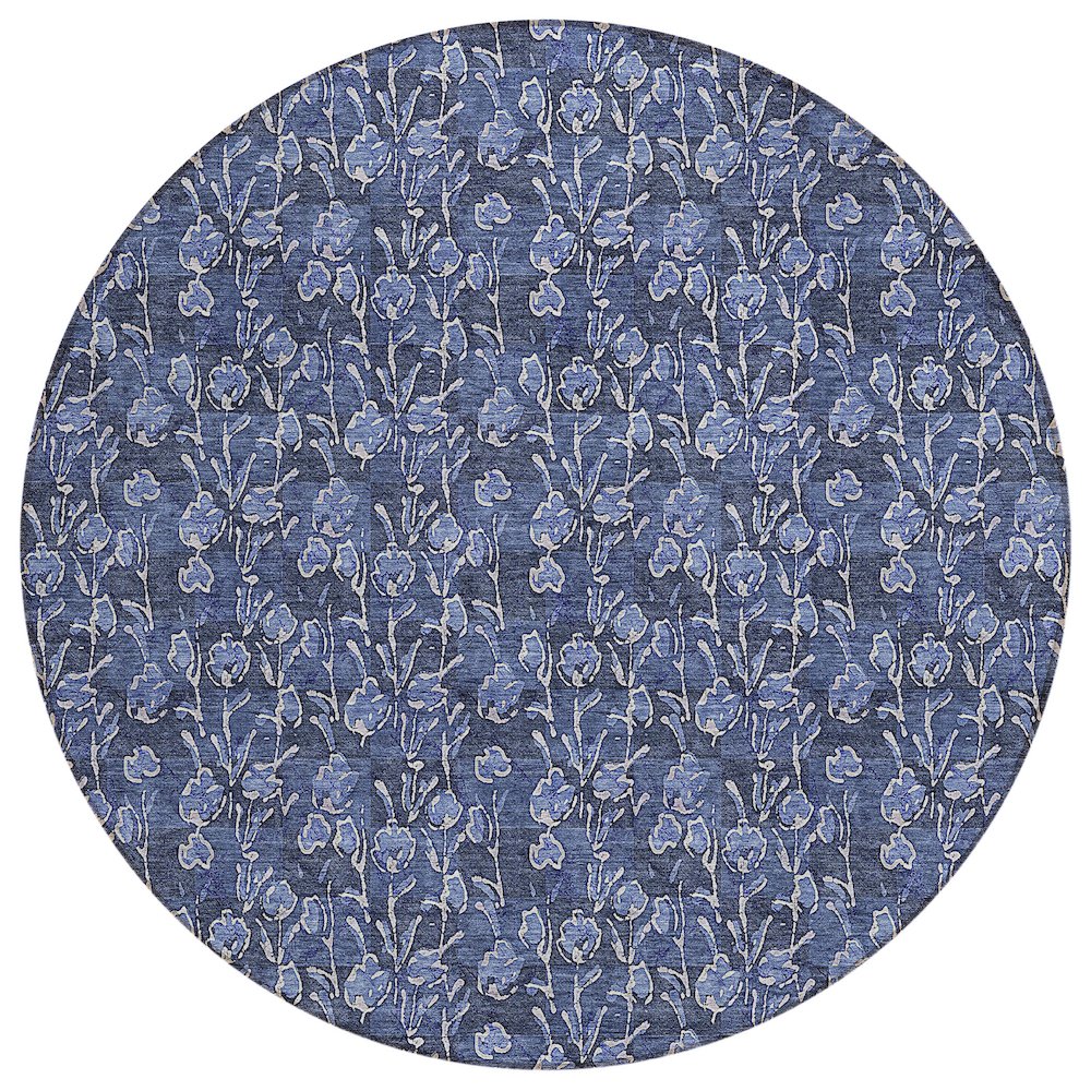 Chantille ACN692 Blue 8' x 8' Rug. Picture 1