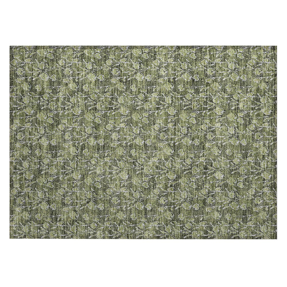 Chantille ACN692 Green 1'8" x 2'6" Rug. Picture 1