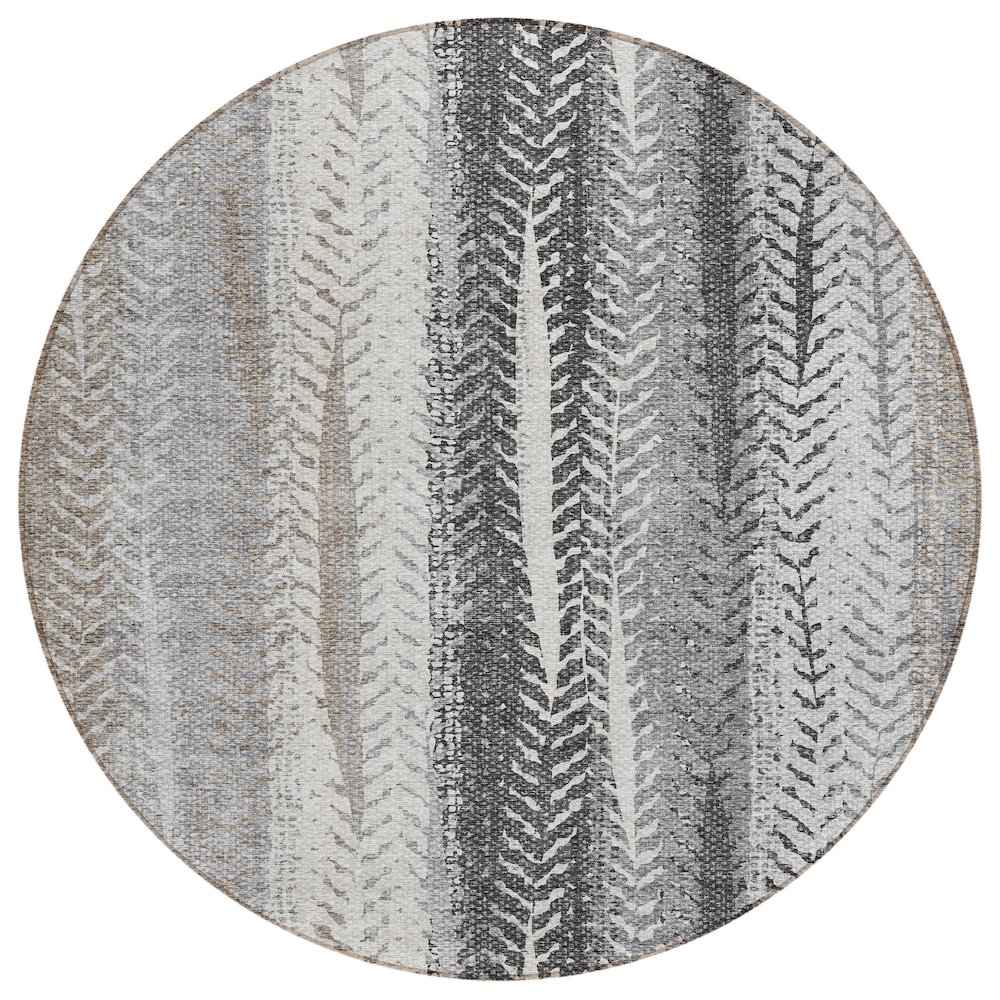 Chantille ACN693 Brown 8' x 8' Rug. Picture 1