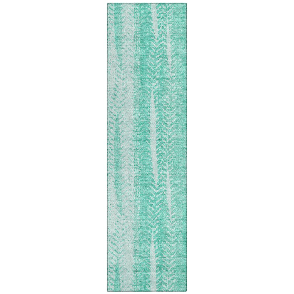 Chantille ACN694 Teal 2'3" x 7'6" Rug. Picture 1