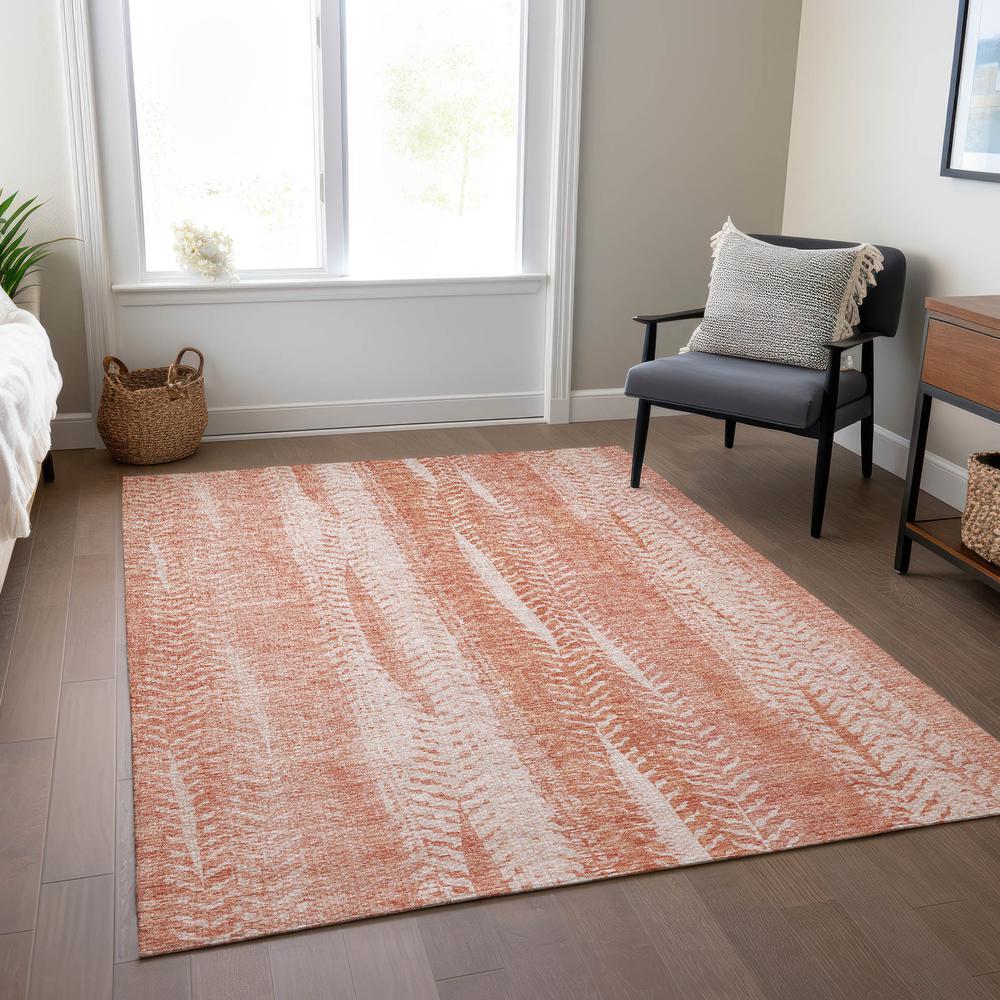 Chantille ACN694 Orange 2'6" x 3'10" Rug. Picture 6