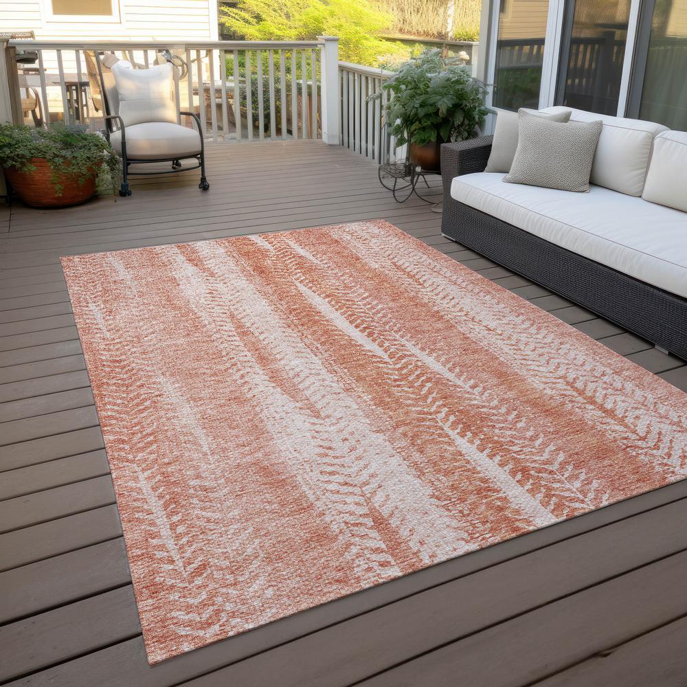 Chantille ACN694 Orange 2'6" x 3'10" Rug. Picture 8
