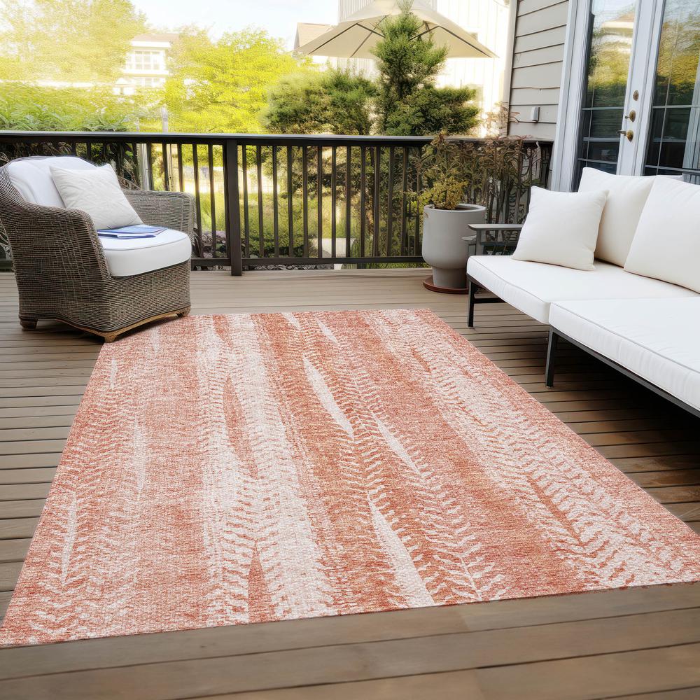 Chantille ACN694 Orange 2'6" x 3'10" Rug. Picture 9